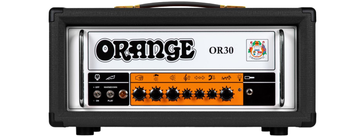 OR30 - полностью ламповый одноканальный усилитель Orange мощностью 30 Вт, произведенный в Великобритании